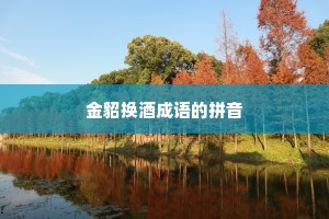 金貂换酒成语的拼音