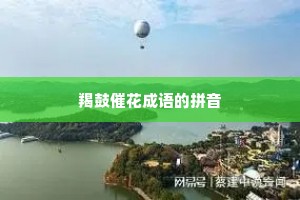 羯鼓催花成语的拼音