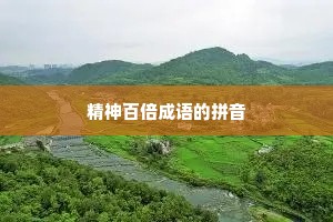 精神百倍成语的拼音