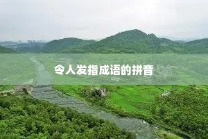 令人发指成语的拼音