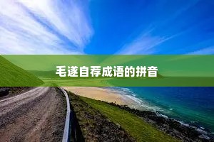 毛遂自荐成语的拼音