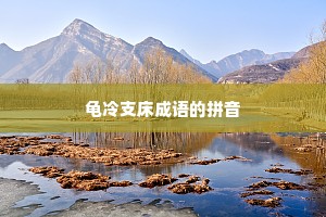 龟冷支床成语的拼音