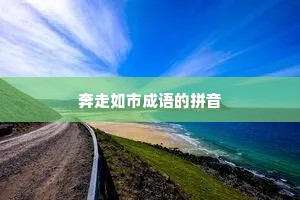 奔走如市成语的拼音