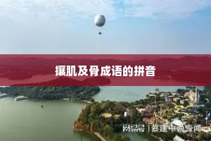 攘肌及骨成语的拼音