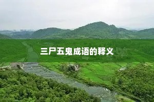 三尸五鬼成语的释义