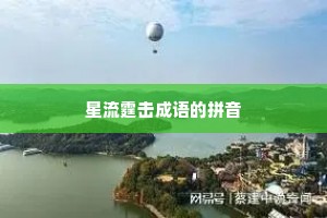 星流霆击成语的拼音 星流霆击成语的拼音