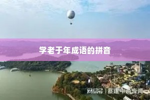 学老于年成语的拼音