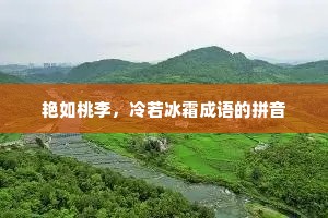 艳如桃李，冷若冰霜成语的拼音