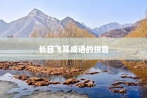 长目飞耳成语的拼音