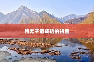 殆无孑遗成语的拼音