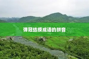 弹冠结绶成语的拼音