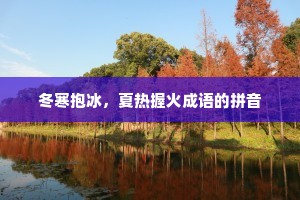 冬寒抱冰，夏热握火成语的拼音