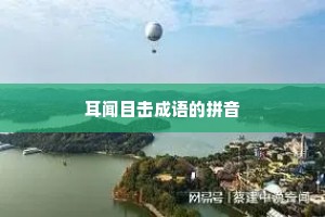 耳闻目击成语的拼音